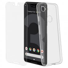 Avizar Funda de Silicona Transparente + Cristal Templado para Google Pixel 3 XL en PcComponentes