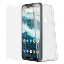 Avizar Funda de Silicona Transparente + Cristal Templado para Motorola One en PcComponentes
