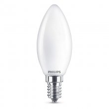 Philips Lâmpada LED Vela 4.3W E14 Branco Quente en PcComponentes