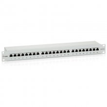 Equip Panel de Parcheo 1U Cat.6 24 Puertos 19" Gris en PcComponentes