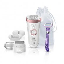 Braun Silk-épil 9 SensoSmart 9/870 Depiladora Inalámbrica Wet & Dry Oro Rosa en PcComponentes