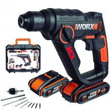 Worx WX390.1 H3 Martillo/Taladro/Atornillador + 2 Baterías 20V 2.0Ah + Maletín en PcComponentes