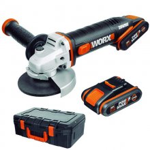 Worx WX800 Amoladora 115mm + 2 Baterías 20V 2.0Ah + Maletín en PcComponentes