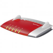 AVM Fritz! Box 3490 International Router Wifi Dual Band Gigabit Rojo/Plata en PcComponentes