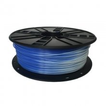 Gembird Bobina de Filamento PLA 1.75mm 1Kg Azul a Blanco