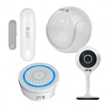 SPC Security Starter Kit Sensor Aperio + Sensor Kinese + Alarma Sonus + Lares Cámara 115º en PcComponentes