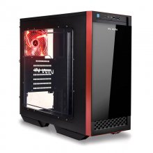 InWin 503 USB 3.0 con Ventana Negro/Rojo en PcComponentes