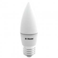 Roblan Bombilla LED Vela 5W E27 Blanco Frío en PcComponentes