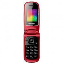 Funker F4 Classic Flip Teléfono Rojo en PcComponentes