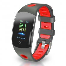 Tomate Dorado 3D Burn Waterproof Smartband Rojo