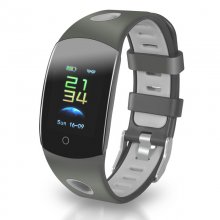 Tomate Dorado 3D Burn Waterproof Smartband Gris