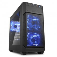 Sharkoon V1000 Window USB 3.0 con Ventana Negra en PcComponentes