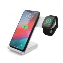 Unotec QX Cargador de Inducción Blanco para iPhone/Apple Watch en PcComponentes