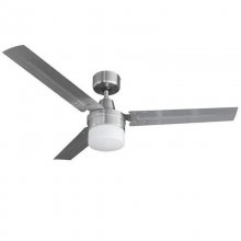 EDM 33805 Bering Ventilador de Techo con Luz 60W Cromo