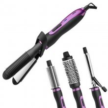 AEG MC 5651 Multirizador y Plancha 25W + Accesorios Negro/Violeta en PcComponentes