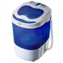 Adler AD 8051 Lavadora Centrifugadora Portátil 3Kg Blanco/Azul en PcComponentes