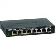 Netgear GS308P-100PES Switch No Administrado 8 Puertos L3 Gigabit Ethernet PoE en PcComponentes