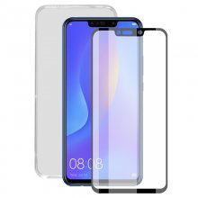 Contact Pack Funda Ultrafina Transparente + Protector Cristal Templado para Huawei Mate 20 Lite en PcComponentes