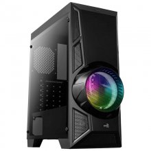 Aerocool AeroEngine RGB Cristal Templado USB 3.0 Negra en PcComponentes