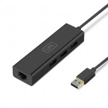 1Life usb:hub 3 Adaptador USB 3.0/RJ45 + HUB 3x USB 3.0 en PcComponentes
