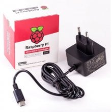 Raspberry Fonte de Alimentação USB-C para Raspberry Pi 4 5V 3A 15W Preta en PcComponentes