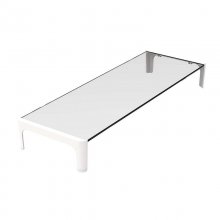 Approx APPSRISERB Soporte Elevador de Cristal para Monitor Blanco en PcComponentes
