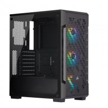 Corsair iCUE 220T RGB Airflow Cristal Templado USB 3.0 Negra en PcComponentes