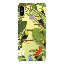 Be Unique Funda Gel Tucanes Fondo Verde para Xiaomi Mi A2 Lite/Redmi 6 Pro en PcComponentes