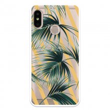 Be Unique Funda Gel Hojas Palmera Rayas Diagonales para Xiaomi Mi A2 Lite/Redmi 6 Pro en PcComponentes