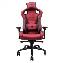 Thermaltake X FIT Real Leather Burgundy Red Silla Gaming en PcComponentes