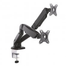 Aisens DT27TSR-045 Soporte de Mesa Doble para Monitor de 13" a 27" VESA 100x100 Máx 6.5kg en PcComponentes