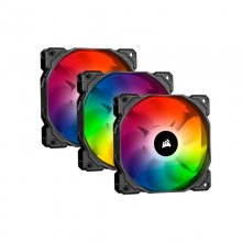Corsair iCUE SP120 RGB PRO Triple Fan Kit 120mm + Lighting Node Core en PcComponentes