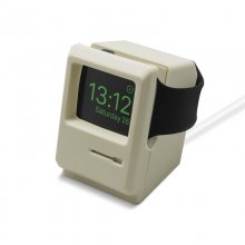 Unotec Carregador para Apple Watch con Desenho Apple Classic Bege en PcComponentes