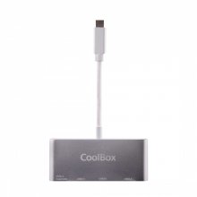CoolBox HUB USB-C a 1x USB-C y 3x USB 3.0 en PcComponentes