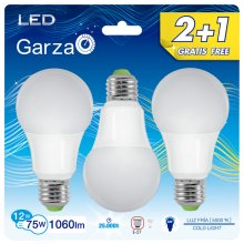 Garza Standard Pack 3 Bombillas LED 12W E27 Blanco Frío en PcComponentes