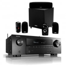 Denon AVR-X1500H Amplificador 7.2 + Polk Audio TL1600 Home Cinema 5.1 Negro en PcComponentes