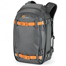 Lowepro Whistler Backpack 450 AW II Mochila para Fotografía Gris/Naranja en PcComponentes