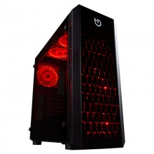 Hiditec NG-RX USB 3.0 Cristal Templado Negro en PcComponentes