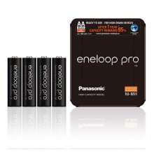Panasonic Eneloop Pro Pilas Recargables 2500mAh AA HR06 4 Unidades en PcComponentes