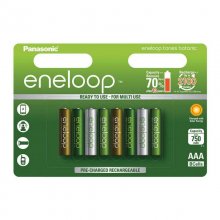 Panasonic Eneloop Botanic Edition Pilas Recargables 750mAh AAA HR03 8 Unidades en PcComponentes