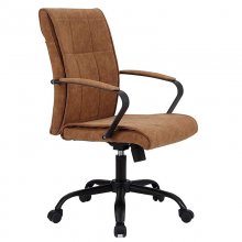 Adec Colonial Silla Oficina Camel/Negro en PcComponentes