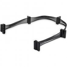 StarTech Cabo Adaptador Bifurcador Divisor Splitter SATA de 40cm 4x Recetáculos Fêmea en PcComponentes