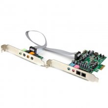 StarTech Tarjeta de Sonido PCI-e Sonido 7.1 Canales 24bit 192 kHz en PcComponentes