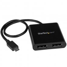 StarTech Adaptador gráfico USB-C a Displayport 2 Puertos en PcComponentes
