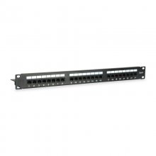 Equip Panel de Parcheo 24 Puertos Cat 6 sin Blindaje en PcComponentes