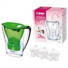 BWT Penguin Electrónica Jarra Filtradora de Água com Magnésio 2.7L Verde + 3 Filtros en PcComponentes