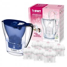 BWT Penguin Electrónica Jarra Filtradora de Água com Magnésio 2.7L Azul + 6 Filtros en PcComponentes