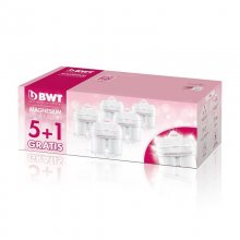BWT Magnesium Mineralizer Pack de 5+1 Filtros con Magnesio Longlife Mg2+ en PcComponentes