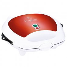 Moulinex SW6125 Break Time Sanduicheira Máquina de Waffles 700W Vermelho/Branco en PcComponentes