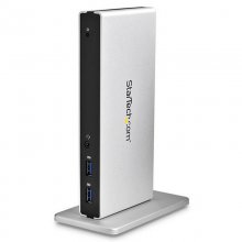 Startech Docking Station USB 3.0 para Dos Monitores con DVI y Soporte Vertical en PcComponentes